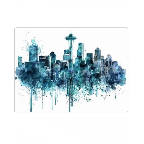 Seattle Skyline magnet  - Picture 1 of 3